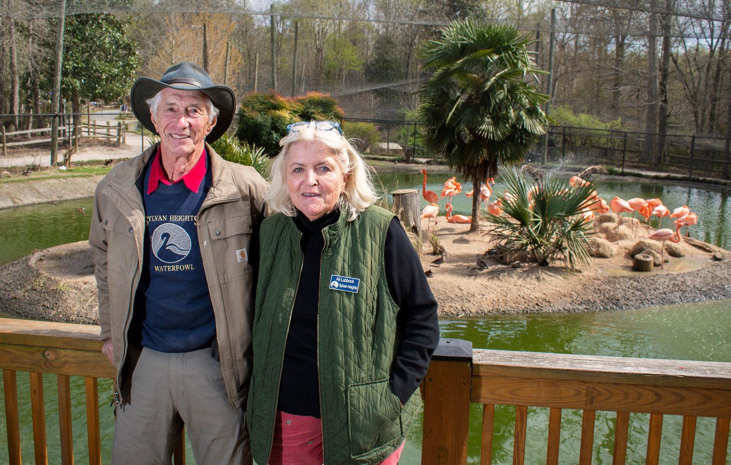 Mike and Ali Lubbock founded Sylvan Heights Bird Park to educate the public.