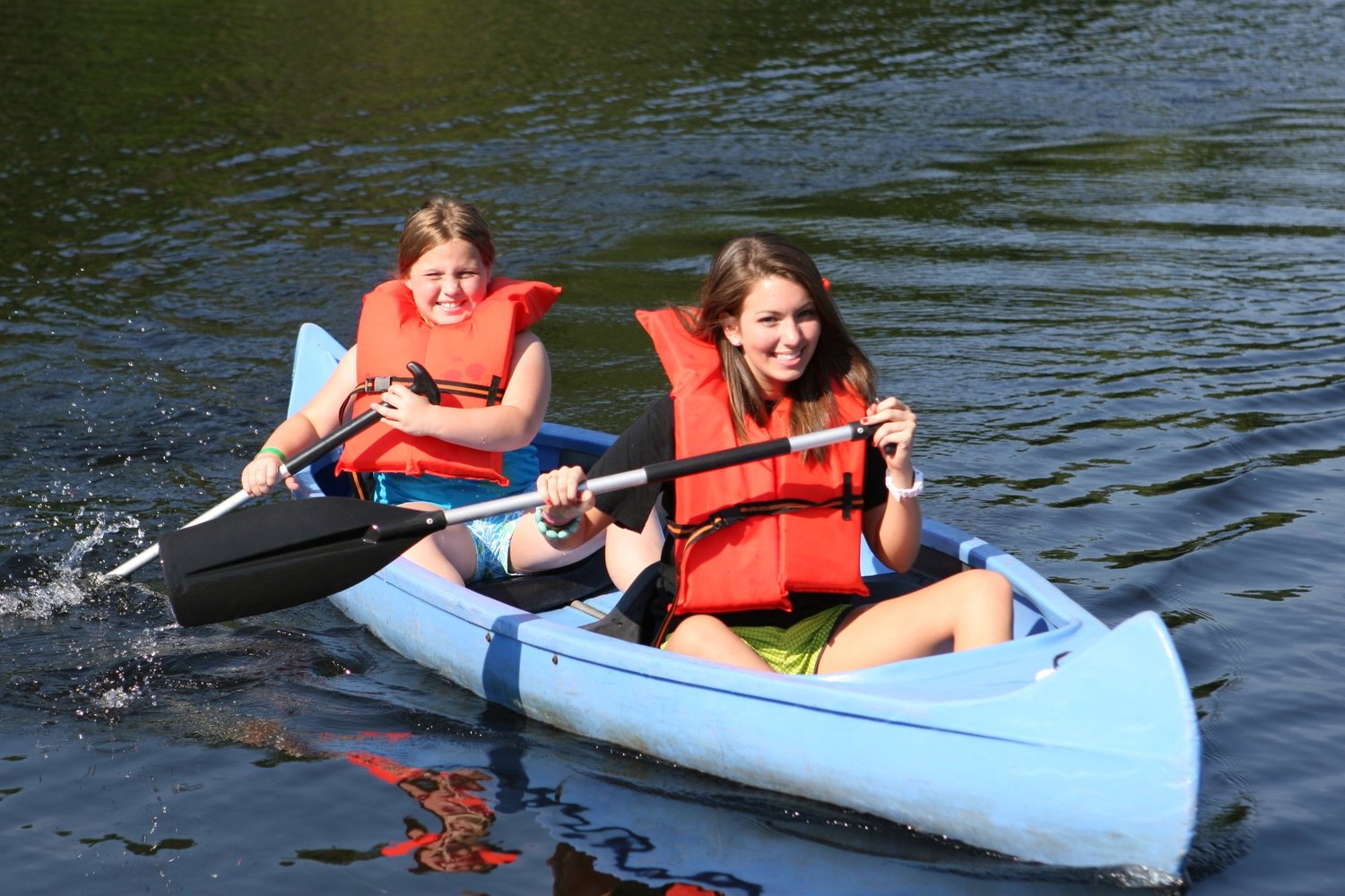 Several summer camps feature outdoor activities.