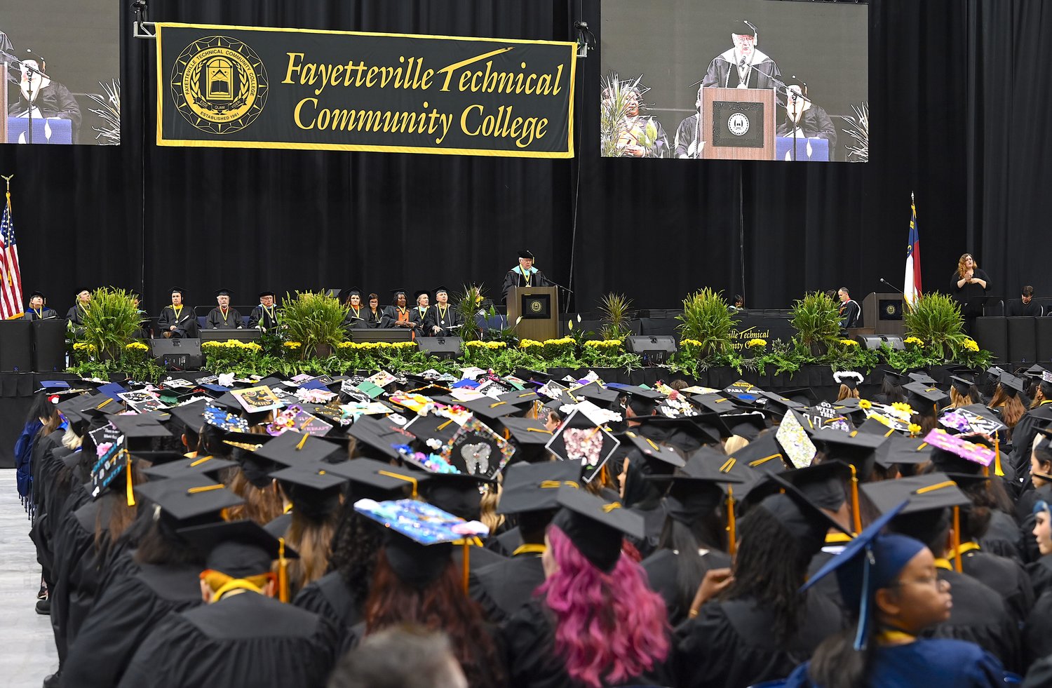 Fayetteville Technical Community College celebrated its 60th annual commencement exercises on May 13 at the Crown Coliseum.