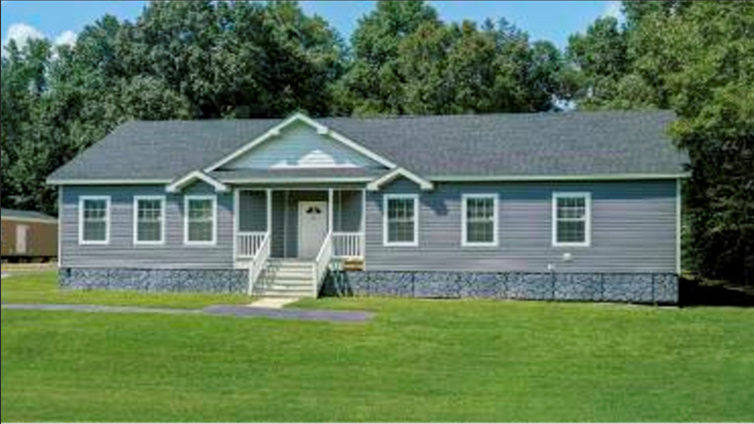 This image shows one of the manufactured home styles that Champion Home Builders plans to produce in its new Scotland County operation.