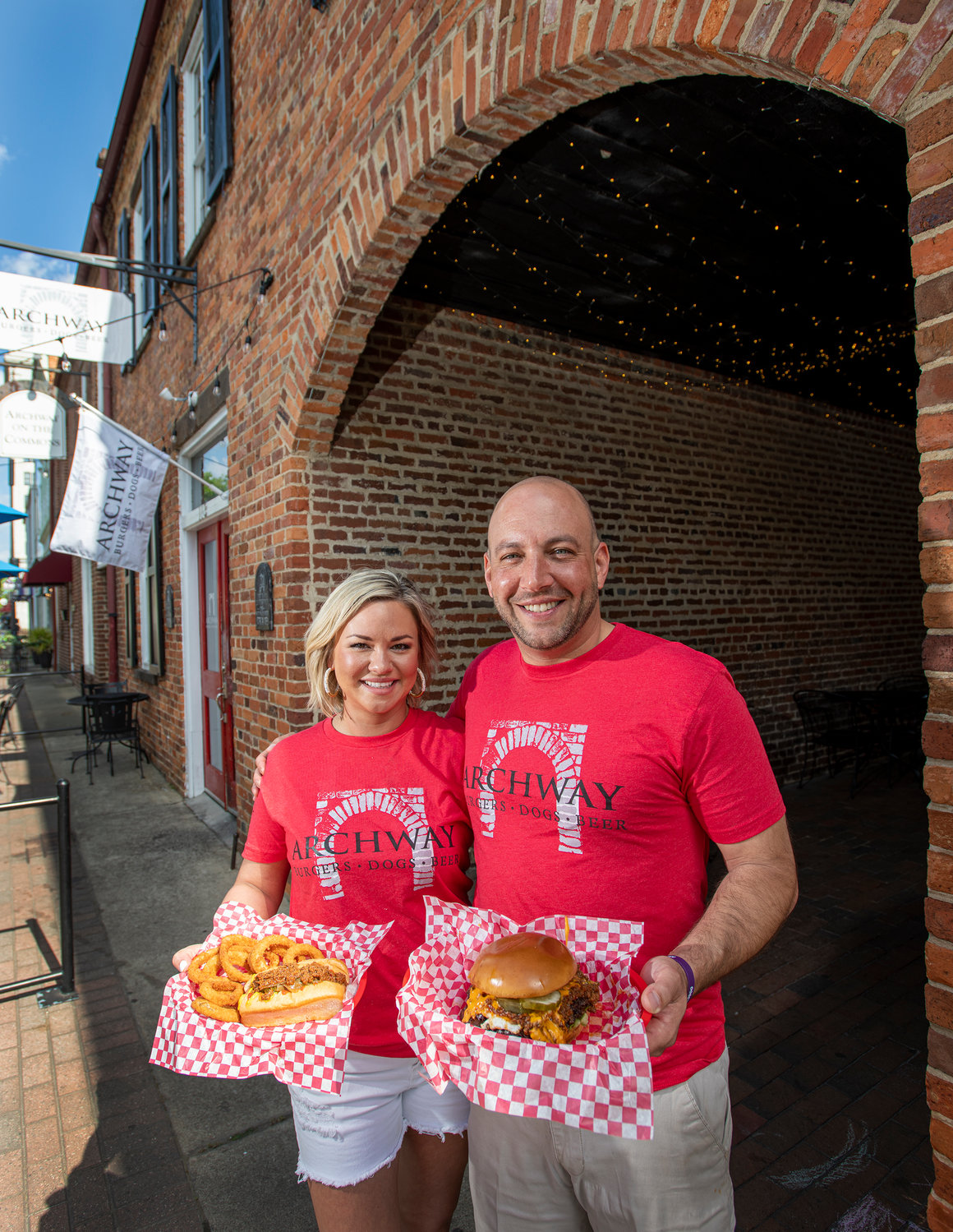 Courtney and Peter ‘P.J.’ Zahran opened Archway Burgers, Dogs and Beer in 2019. The menu includes customized burgers, burger bowls, all-beef hot dogs, beer-battered fries and beer onions sauteed in brown ale.