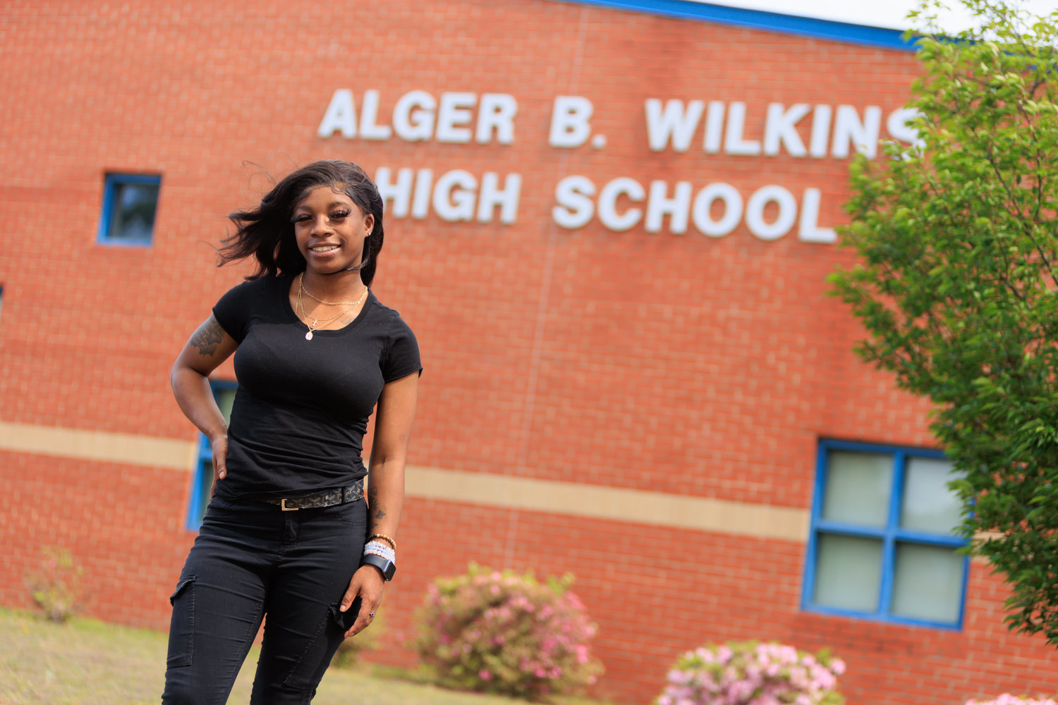 Aiana Abron is one of 17 graduating students named Standout Seniors 2022 by Cumberland County Schools. She will graduate from A.B. Wilkins High School.