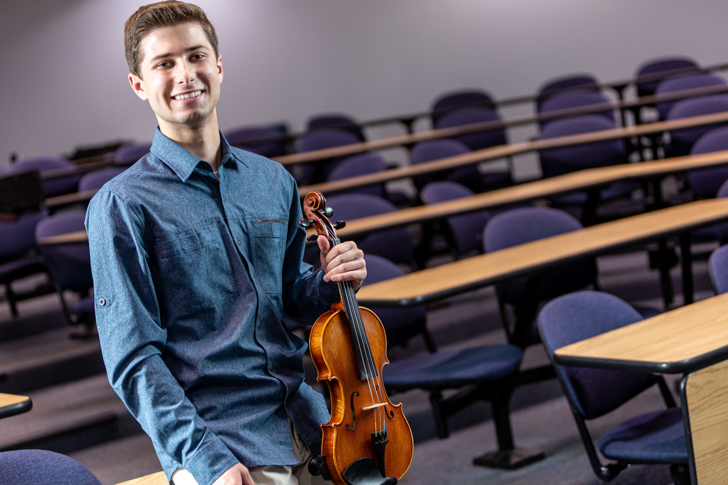 Jefferson Skinner will graduate from Cross Creek Early College High School this year. He served as the president of the student government. Outside school, he was the concertmaster and a soloist of the Fayetteville Symphony Youth Orchestra’s string and full orchestras.