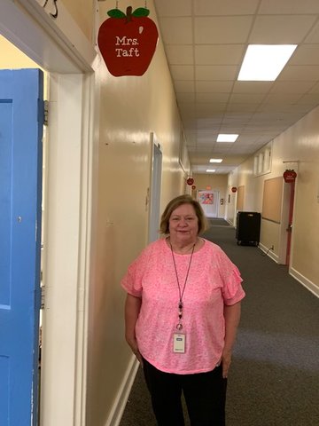 Debra Taft will say goodbye to classroom 13 at Alma Easom Elementary on Wednesday.