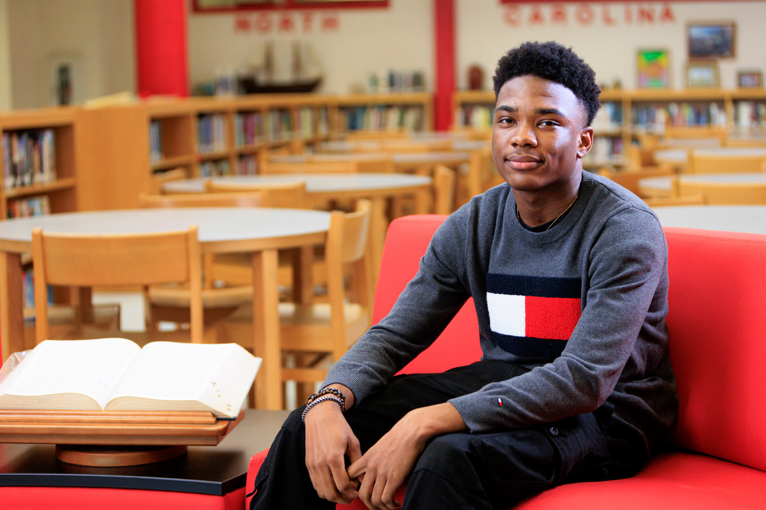 Adejuwon Balogun maintained a 4.0 GPA throughout his time at Seventy-First High School. He was also involved in multiple clubs and sports teams.