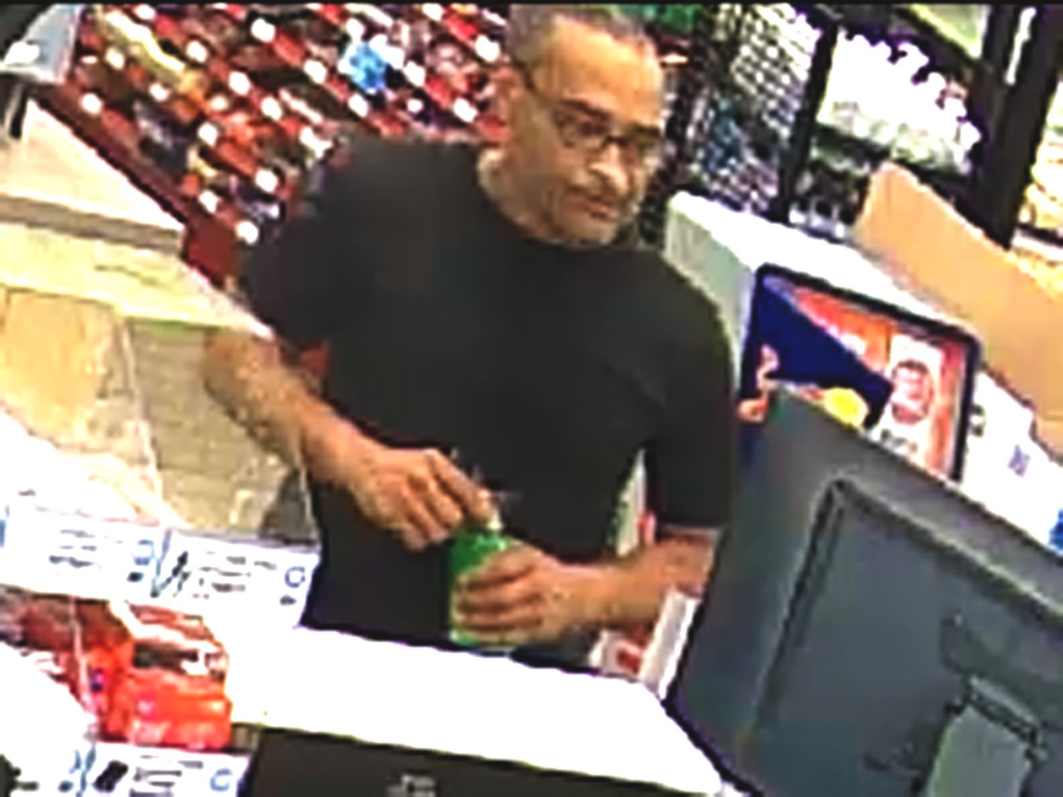 The Cumberland County Sheriff's Office is asking the public for help in identifying a man is says robbed a woman of her wallet at a convenience store Wednesday night.