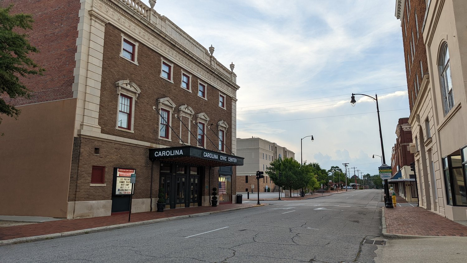 The Carolina Civic Center in downtown Lumberton is set to be expanded using American Rescue Plan funding.