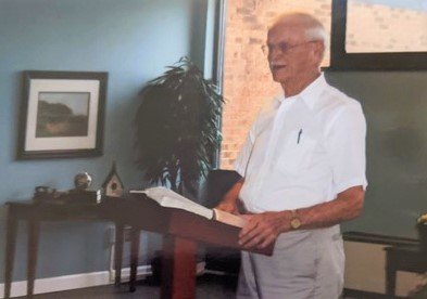 The Rev. Grady McKeithan loved leading Bible study at Heritage Place and later at Carolina Estates senior living center in Greensboro.