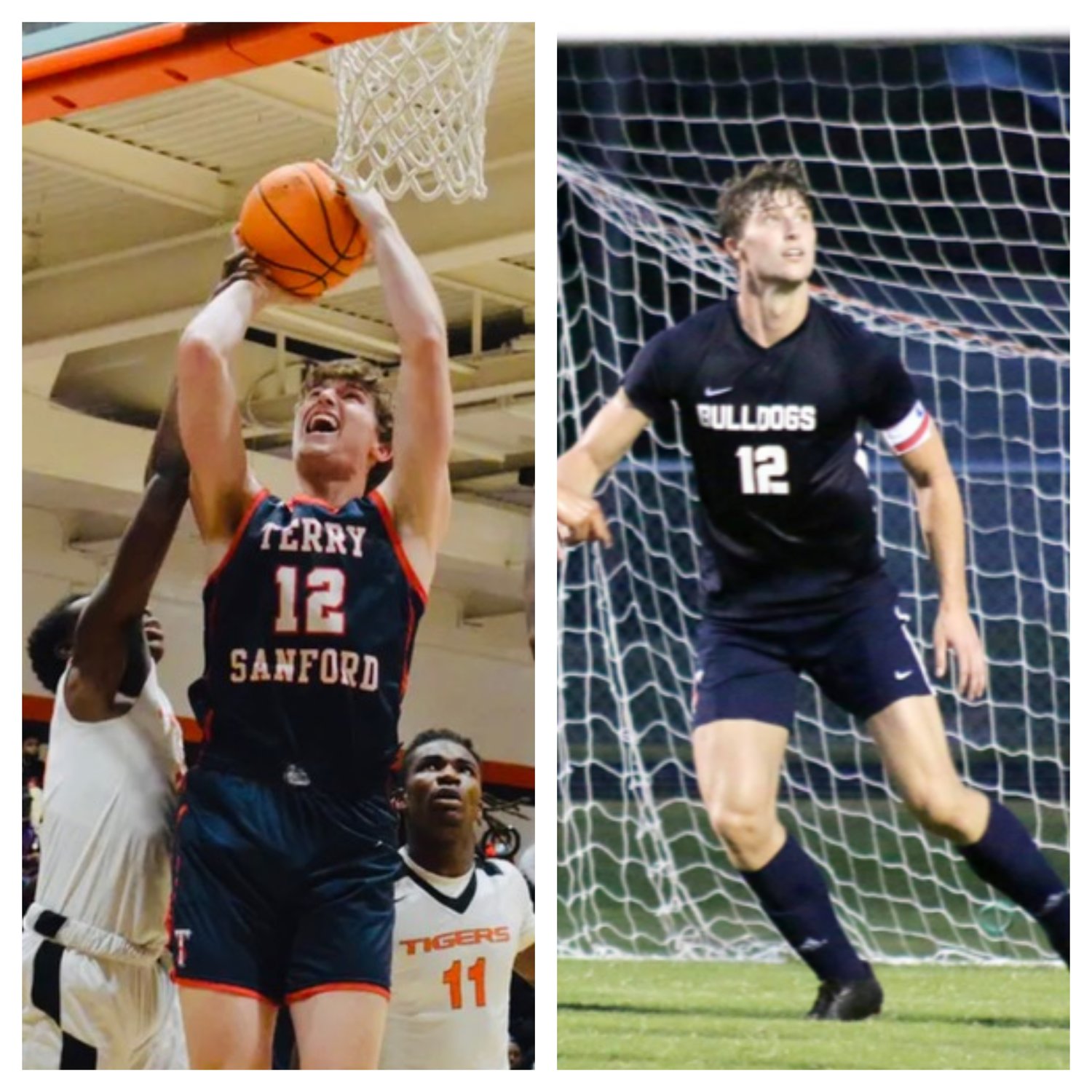 Davis Molnar, a basketball and soccer standout at Terry Sanford High School, has been selected as the N.C. High School Athletic Association Male Athlete of the Year for the 2021-22 season.