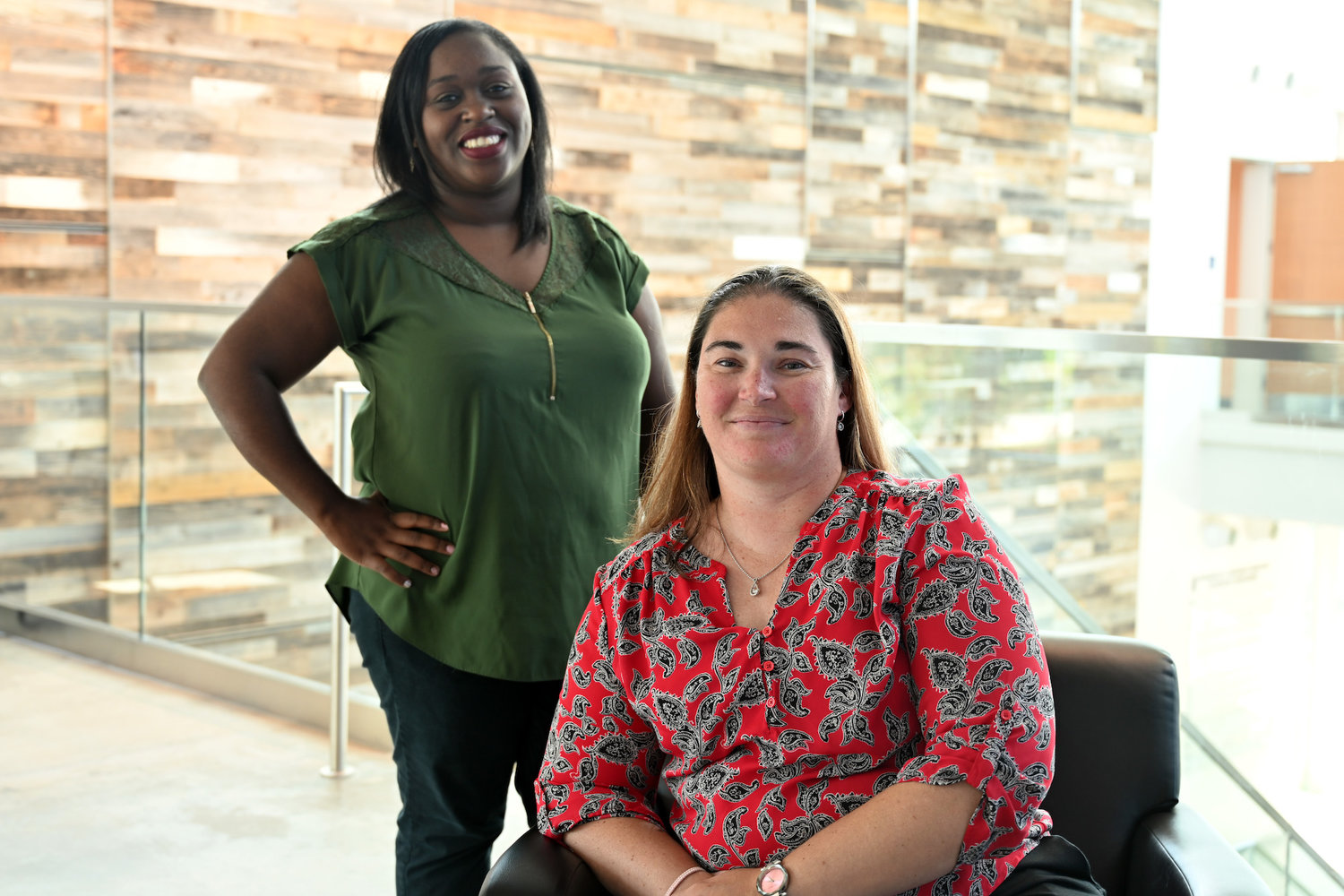 New OTA Program Director Melissa Gibson, left, and OTA Academic Fieldwork Coordinator Alisha Myers.