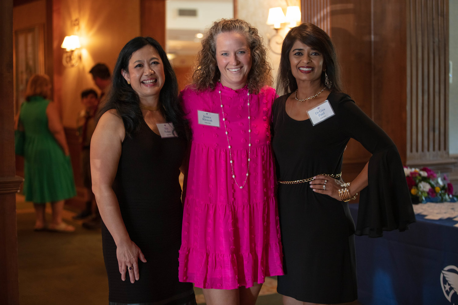 Mei Parker, Jessica Klenzak and Dr. Gira Patel