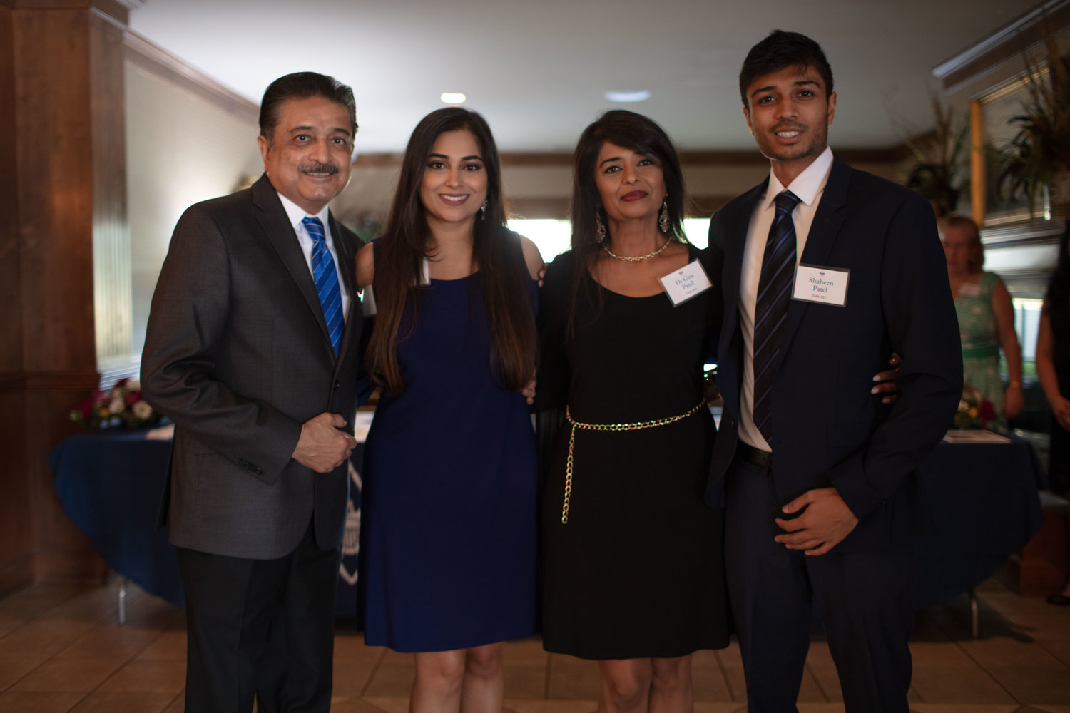 Dr. Sandip Patel, Dr. Arzu Patel, Dr. Gira Patel and Shaheen Patel