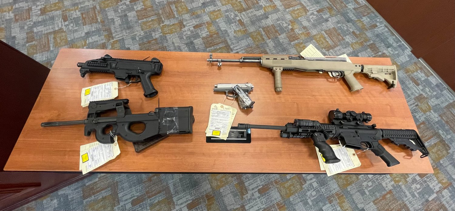 Firearms, drugs and cash were seized from an in-home daycare center that authorities say Reshod Everett used as a base for a drug trafficking operation. Everett has been sentenced to 40 years in federal prison.