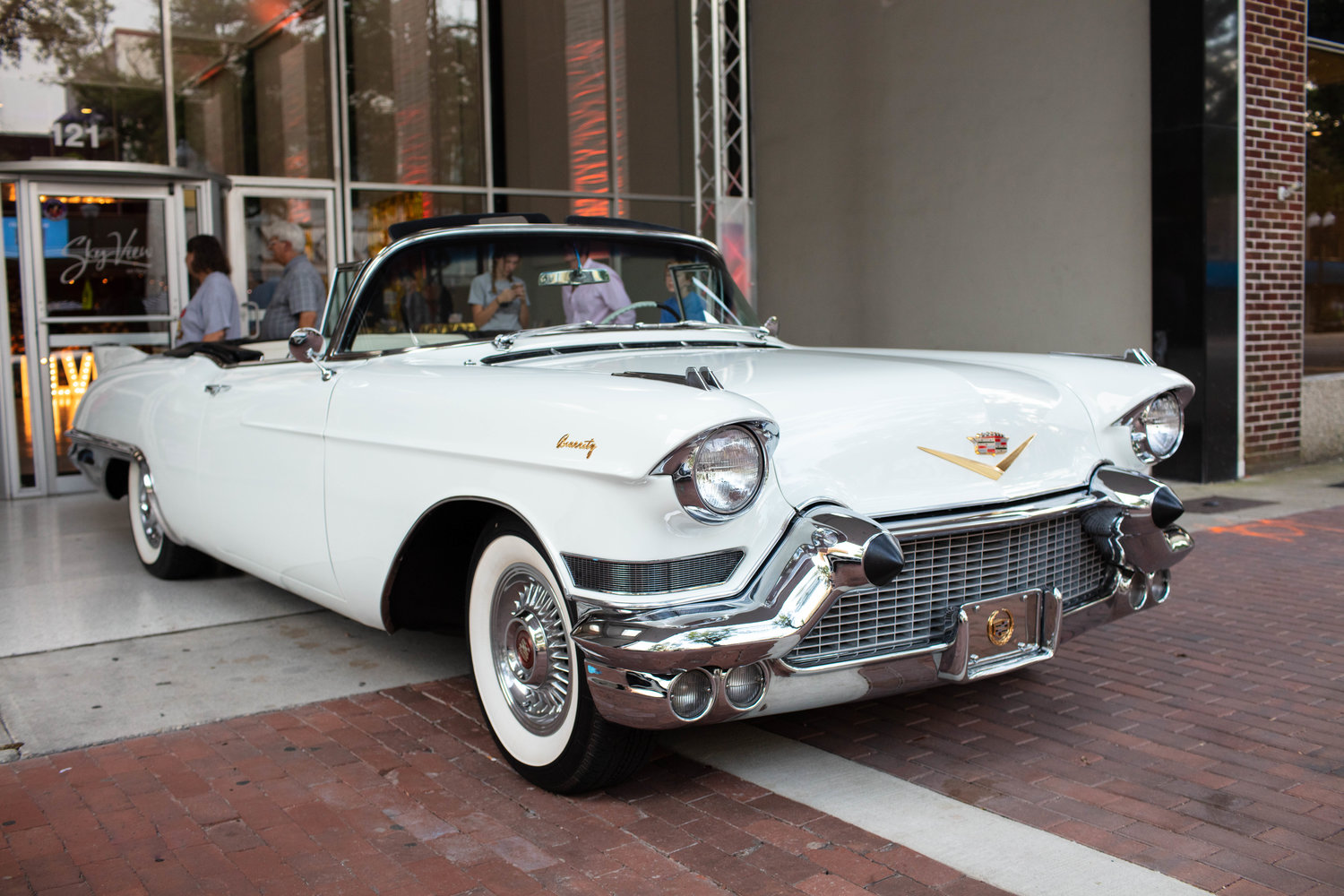 A 1957 Cadillac El Dorado donated for the night by Danny Hall from ABC Plumbing Company.