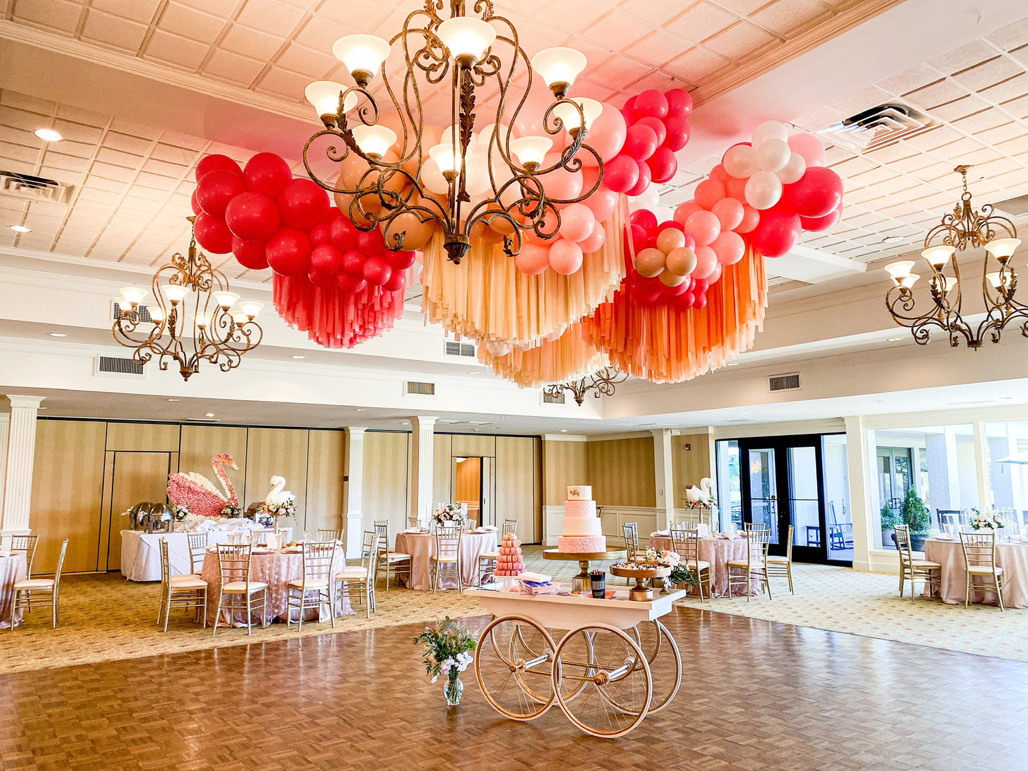 Meraki Creative designed the balloon decorations for this baby shower. Contributed photo