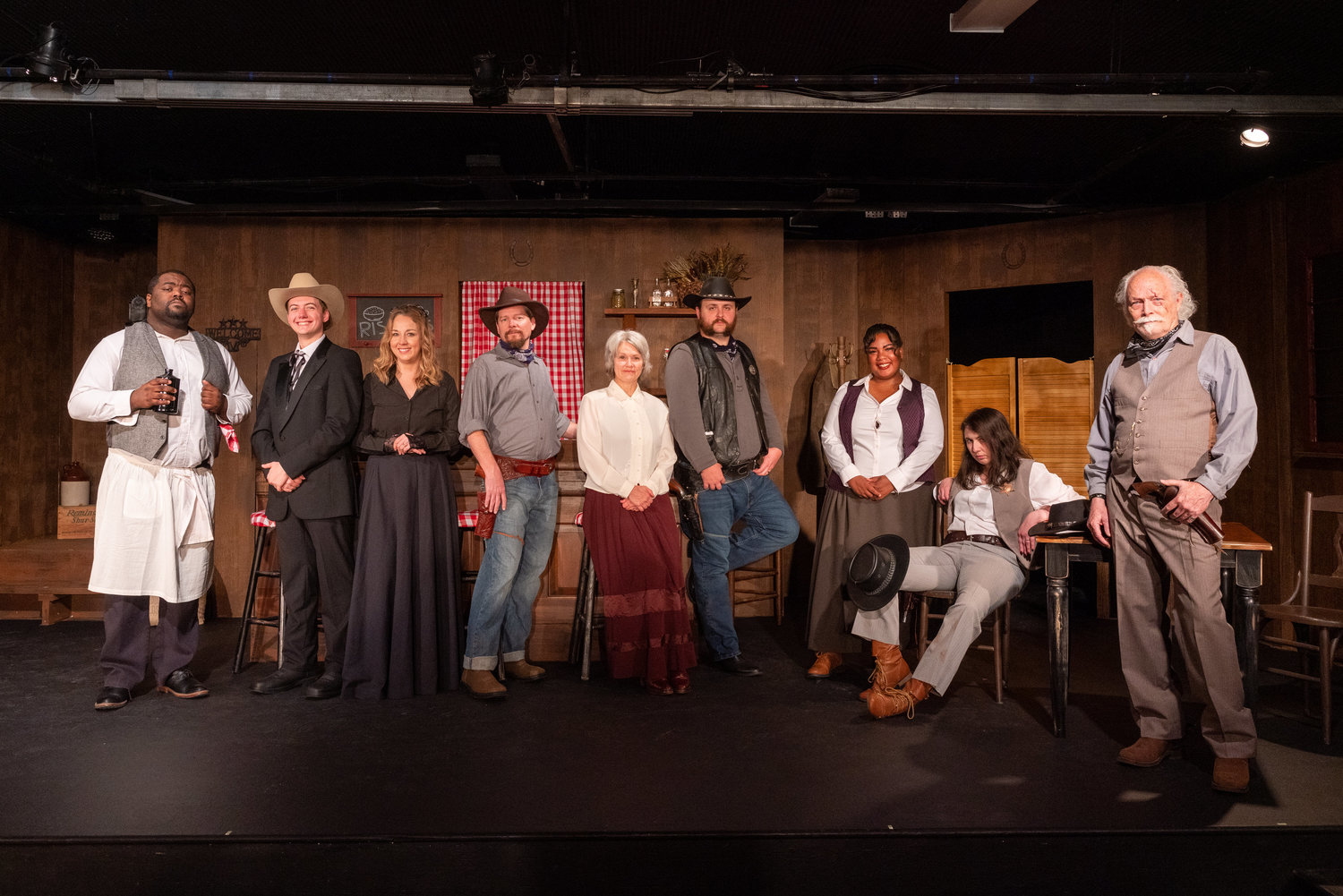'The Man Who Shot Liberty Valance,' the season opener for Gilbert Theater, brings the wild American frontier to the stage through Oct. 2.