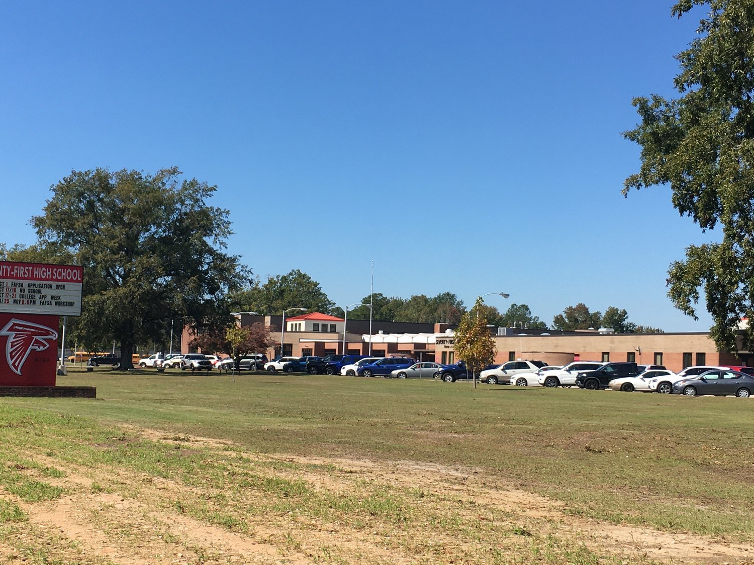 Two Fayetteville schools were briefly placed on lockdown Friday morning after a suspicious person was seen on one of the campuses. There was 'no active threat,' Fayetteville Police said.