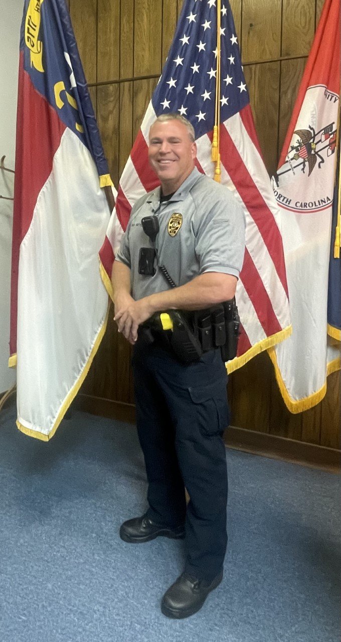 Spring Lake police Sgt. Danny Sutton was promoted to lieutenant. He will serve as the lieutenant over patrol. Sutton was recognized during the Spring Lake Board of Aldermen meeting on Monday.