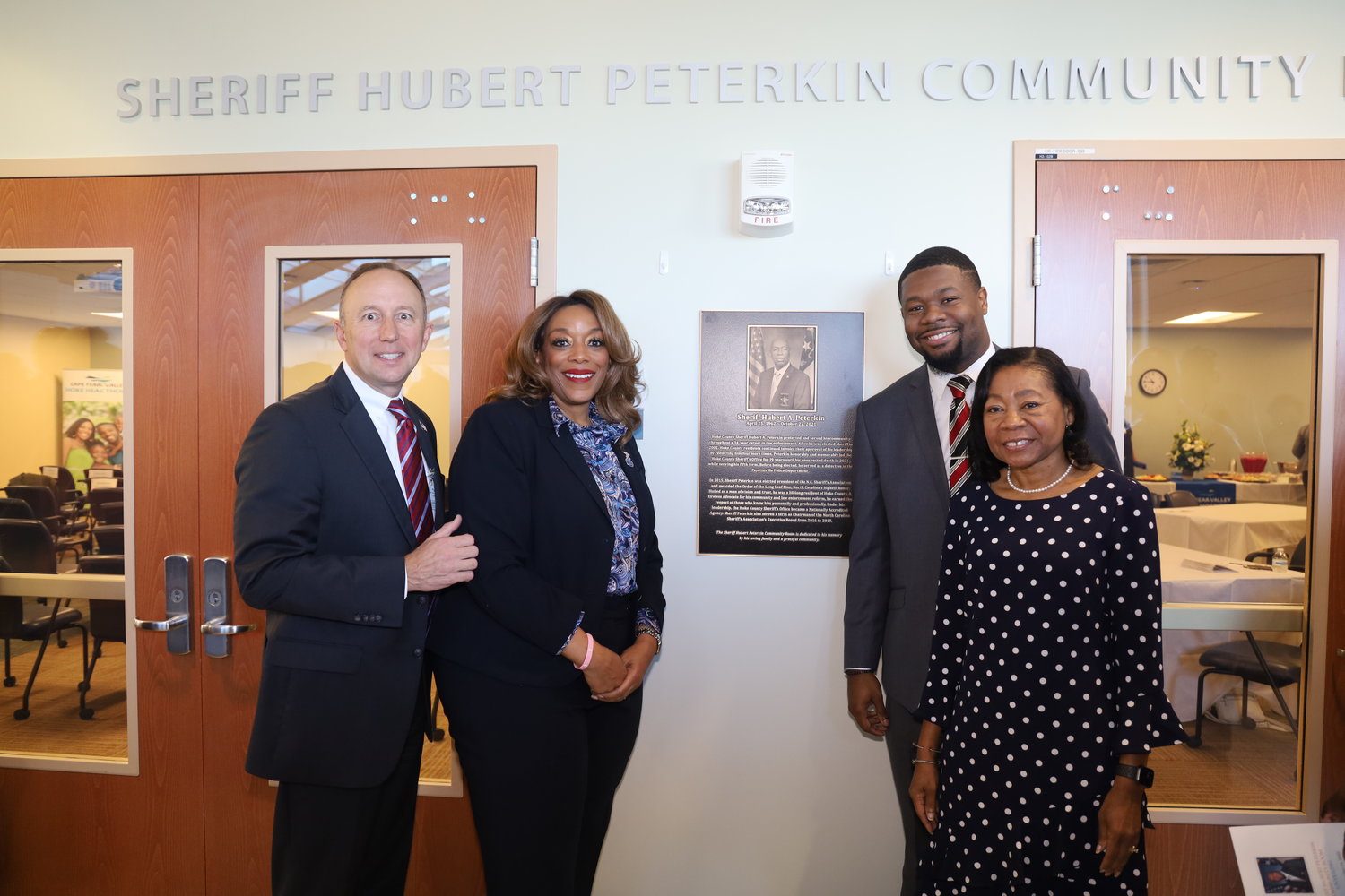 Hoke Hospital Recognizes Late Sheriff With Community Room Scholarship 