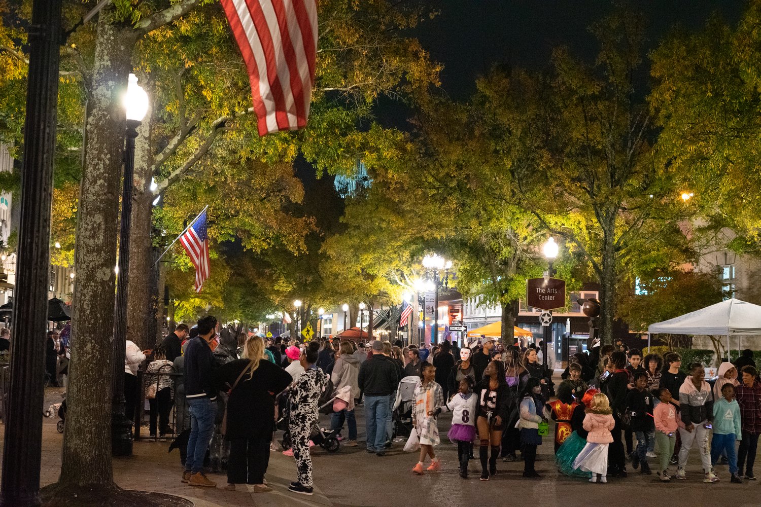 The Cool Spring Downtown District hosted its 4th Friday Zombie Walk and Prom in downtown Fayetteville on Oct. 28.