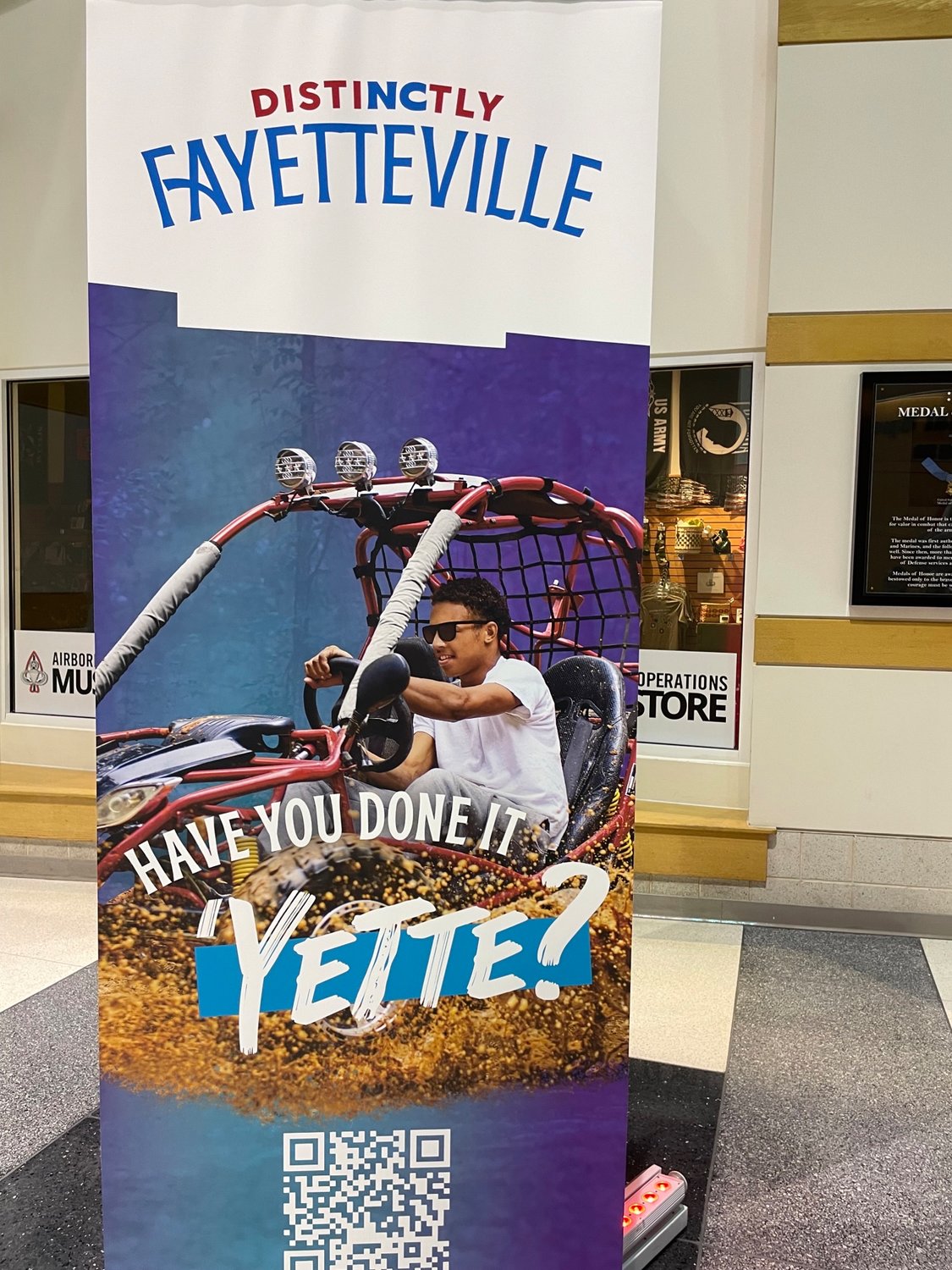 DistiNCtly Fayetteville is the new name and brand identity for the Fayetteville Area Convention and Visitors Bureau.