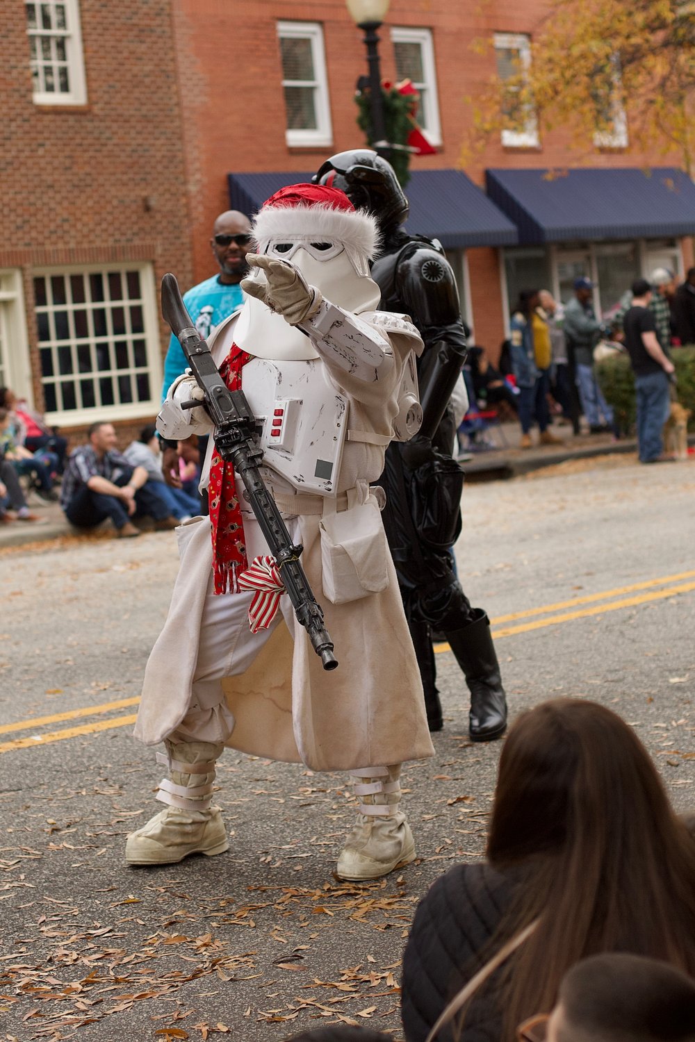 The Fayetteville Rotary Christmas Parade, organized by the Rotary Club of Fayetteville since 1999,  was held on Dec. 3 in downtown Fayetteville. 