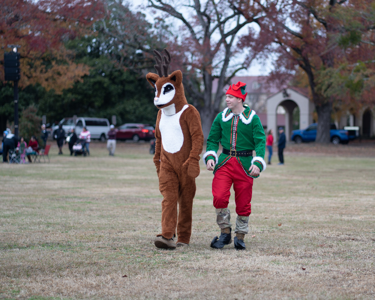 The Fort Bragg holiday tree lighting was held on Dec. 3 at the Main Post Parade Field.