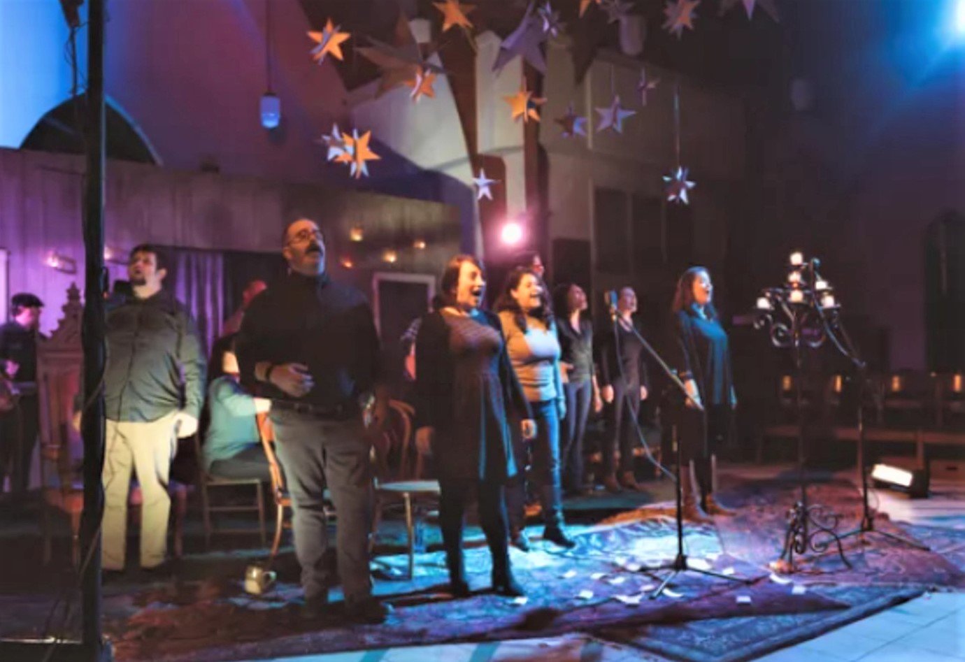 Sweet Tea Shakespeare will present “Behold: A Folk Christmas Cantata” at 7 p.m. Thursday, Friday and Saturday at Holy Trinity Episcopal Church, 1601 Raeford Road.