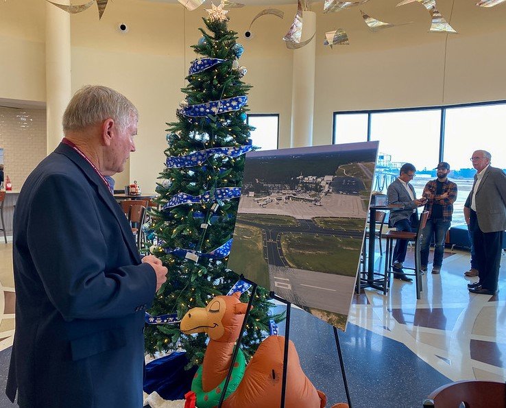 Christmas came early as Fayetteville Regional Airport unveiled $37 million in renovations in a ceremony Wednesday.