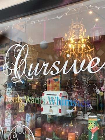 The downtown shop White Trash & Colorful Accessories has announced a rebranding initiative, permanently changing its name to Cursive.