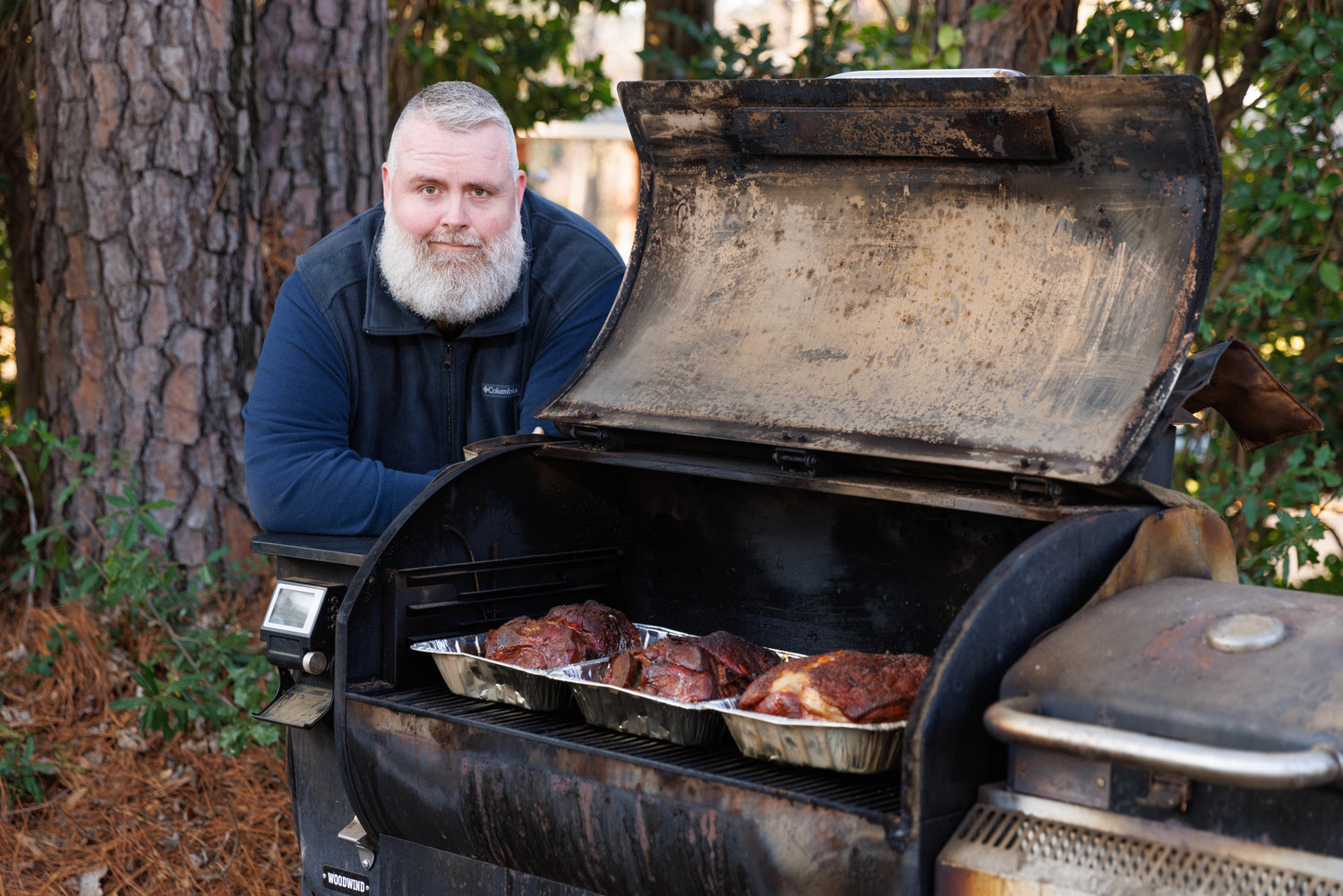 Michael Wiggins eventually found his groove using the smoker, but he says he made many mistakes along the way.