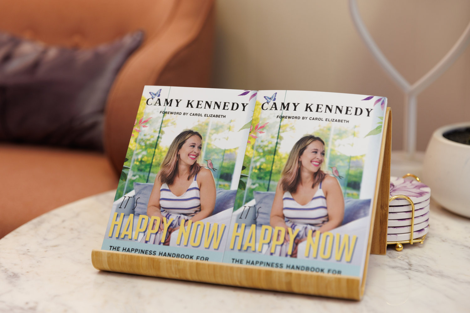 Kennedy describes her book, “It’s Happy Now,” as a handbook for high achievers.