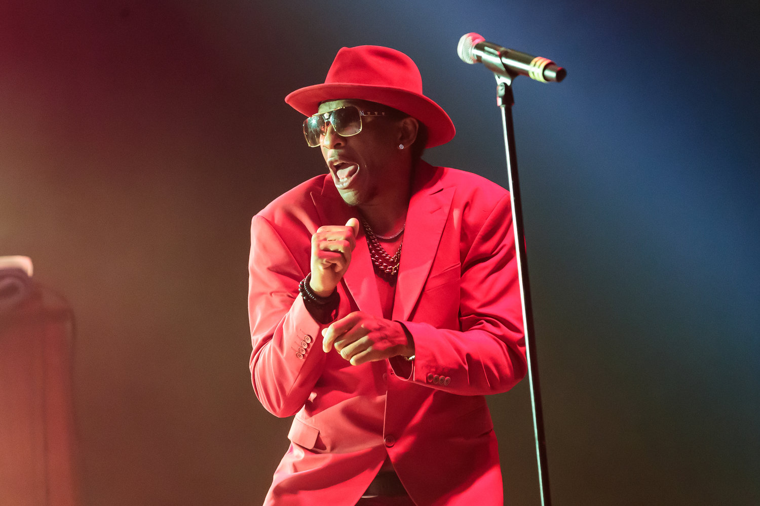 Tony! Toni! Tone! performs during Night Circus: A District New Year’s Eve Spectacular in Festival Park on Saturday.