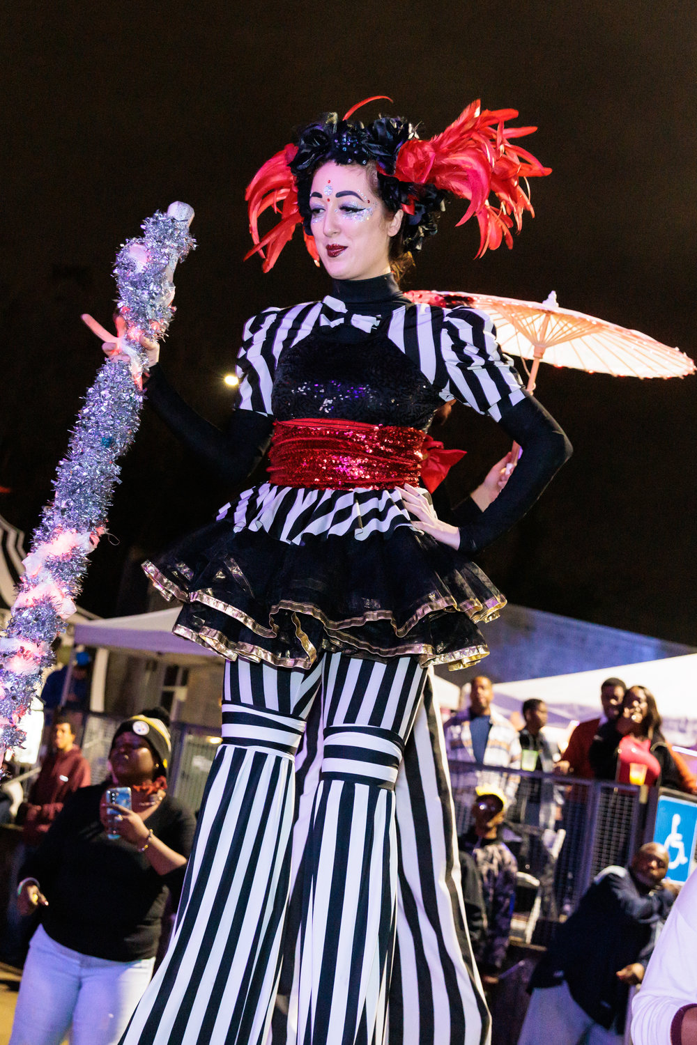 Cool Spring Downtown District hosted “Night Circus: A District New Year’s Eve Spectacular” in Festival Park on Dec. 31