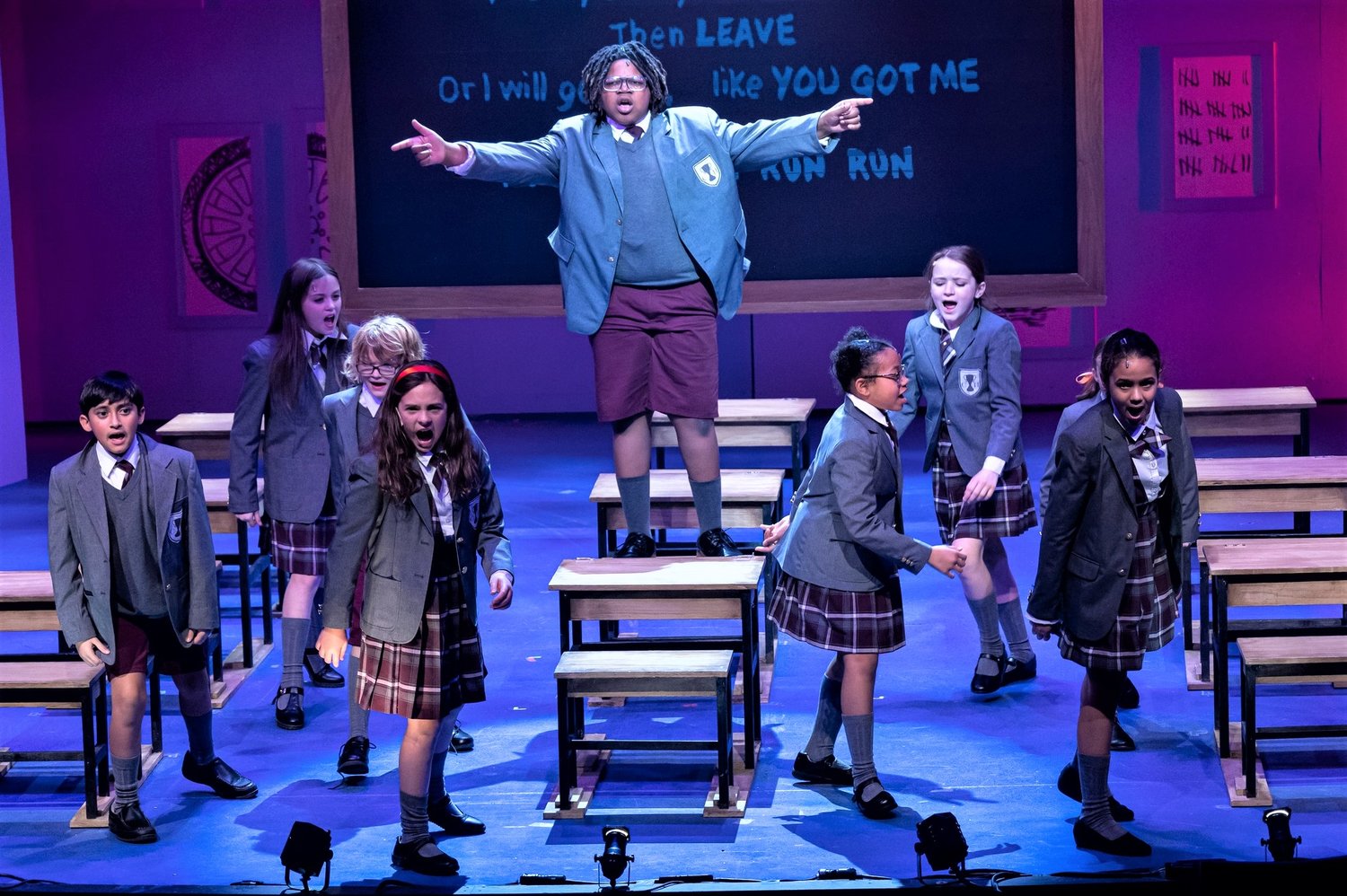 "Matilda the Musical" is the latest production from Cape Fear Regional Theatre. Performances run through Feb. 19.