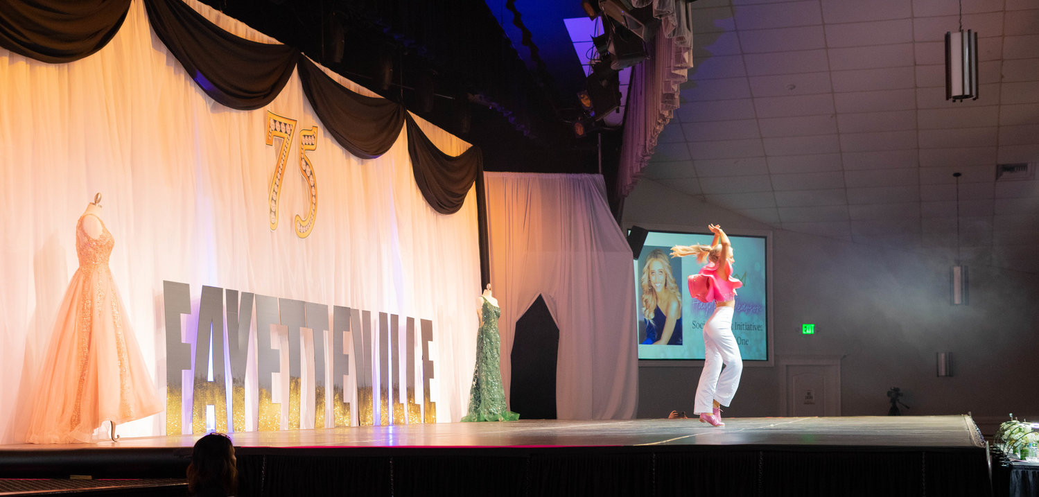 Hayden Pearson was crowned Miss Fayetteville Teen at the Miss Fayetteville Scholarship Pageant on Feb. 4.
