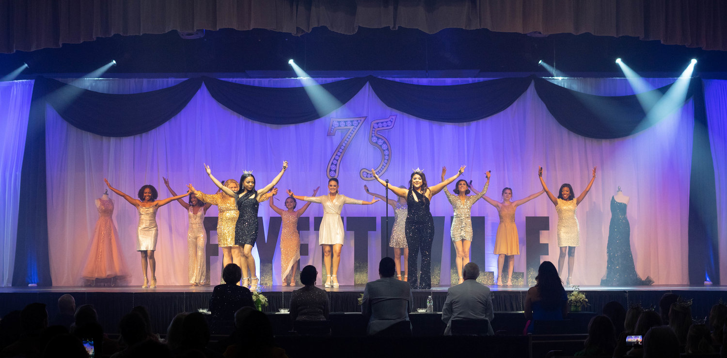 The Miss Fayetteville Scholarship Pageant was held on Feb. 4 at Fayetteville Community Church.