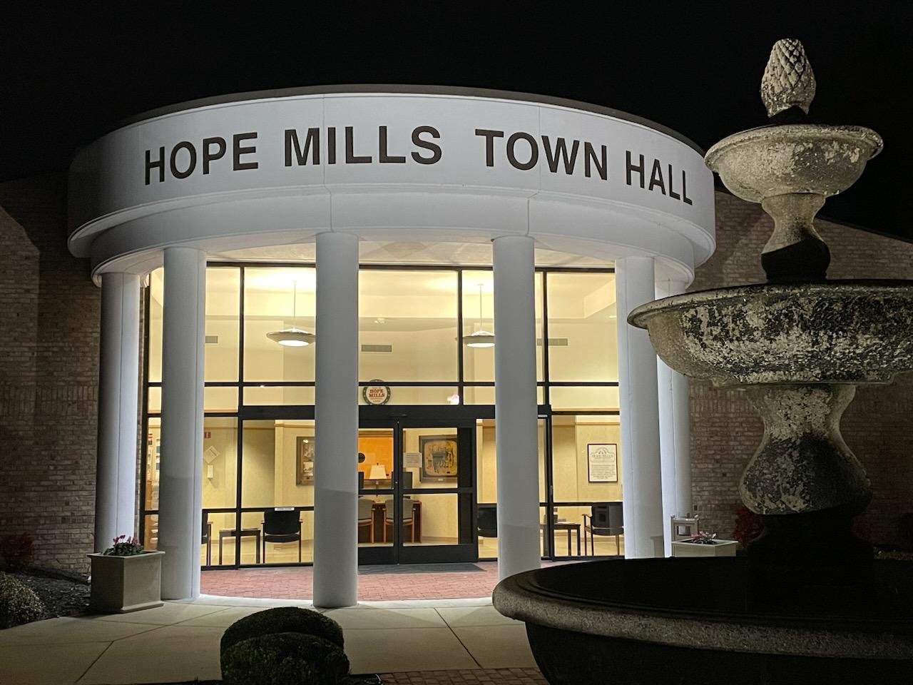 The Hope Mills Board of Commissioners will consider two rezoning requests on Monday night.