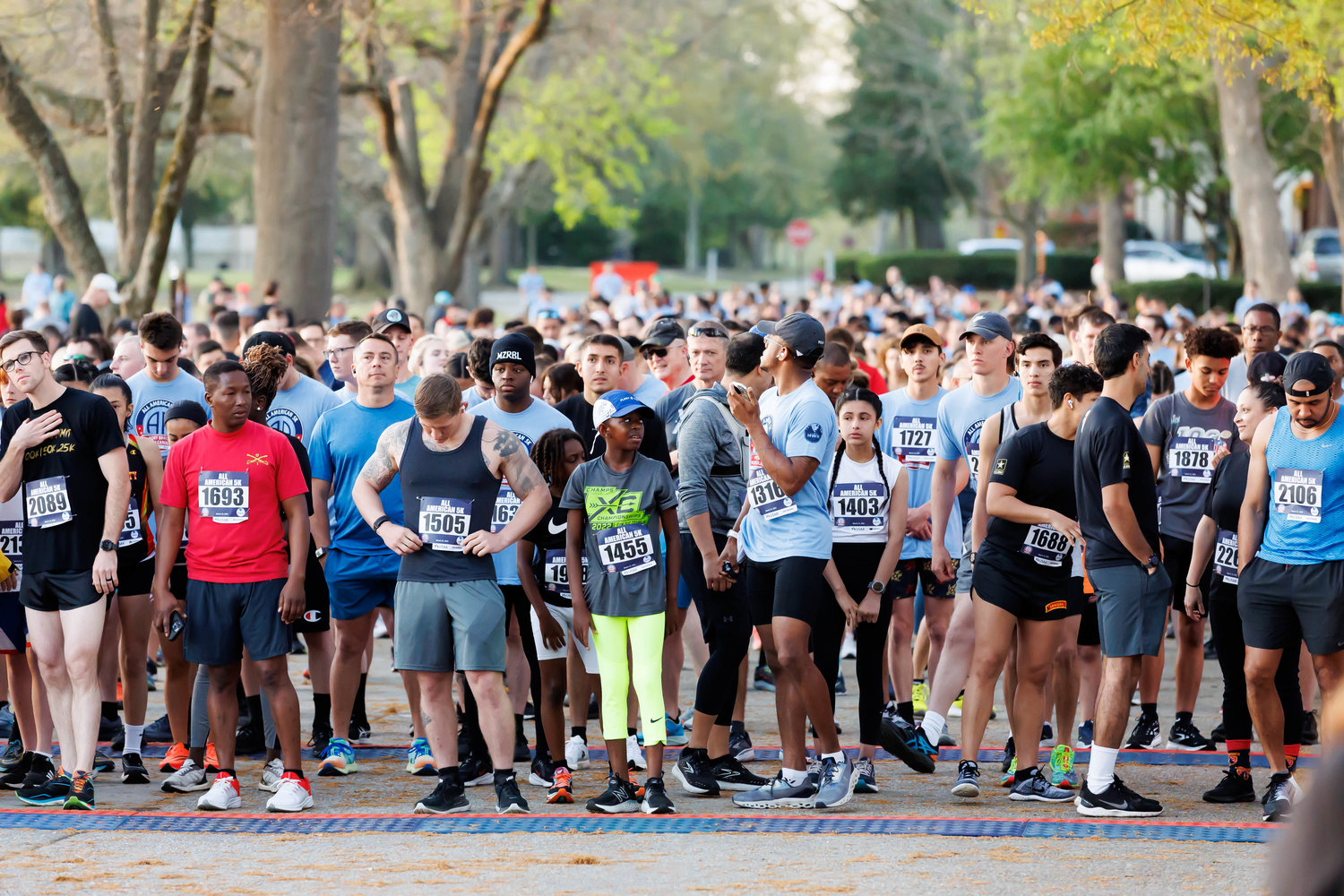 The in-person 5K and half marathon All American Races return to Fort Bragg on March 25, 2023.  Tony Wooten CityView Meida