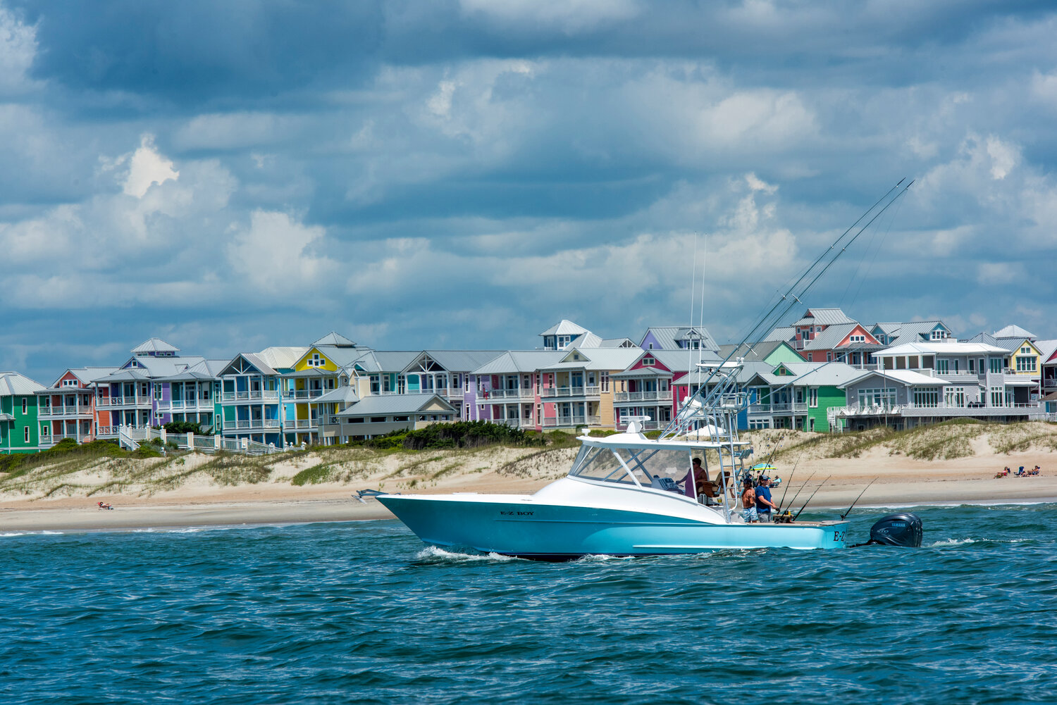Known as the Fisherman's Paradise, Morehead City offers some of the best fishing spots on the East Coast.