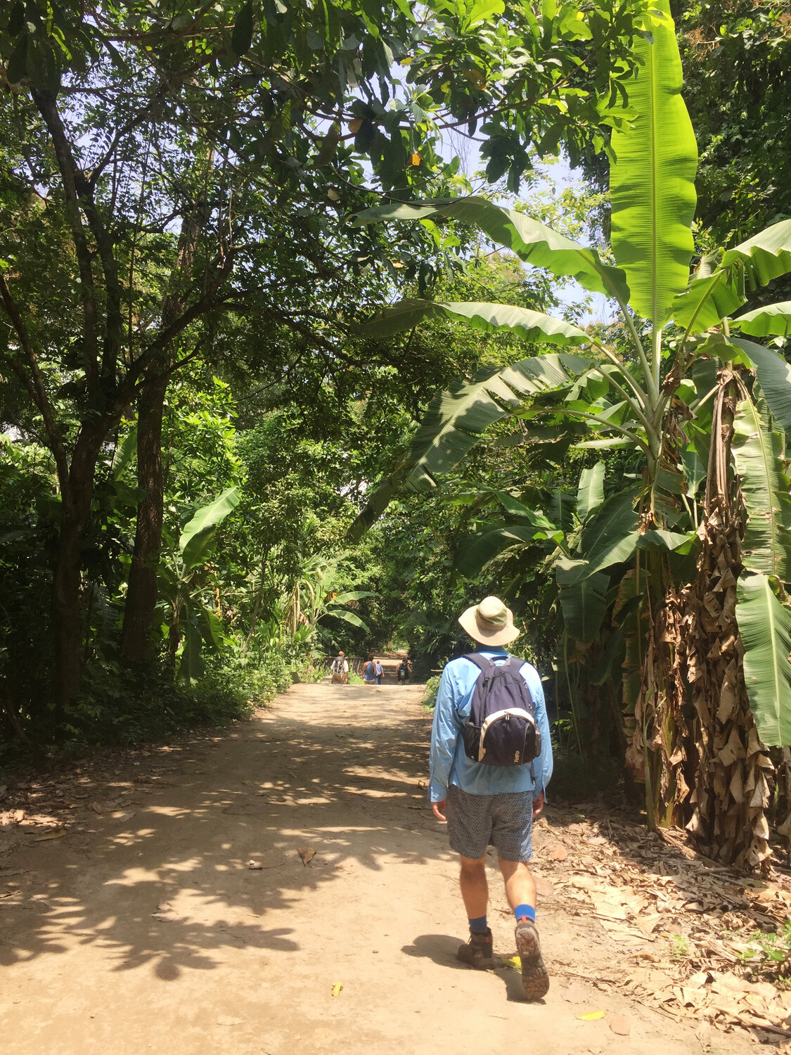 Scott Parker is on the trail to the Lost City of Teyuna. Photo by Liliana Parker