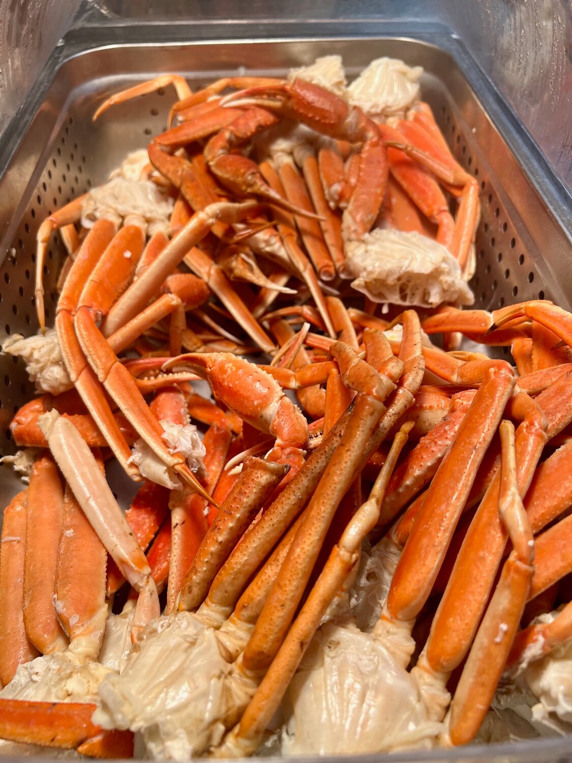 The snow crab legs at 316 Oyster Bar & Seafood Grill are ideal for special gatherings