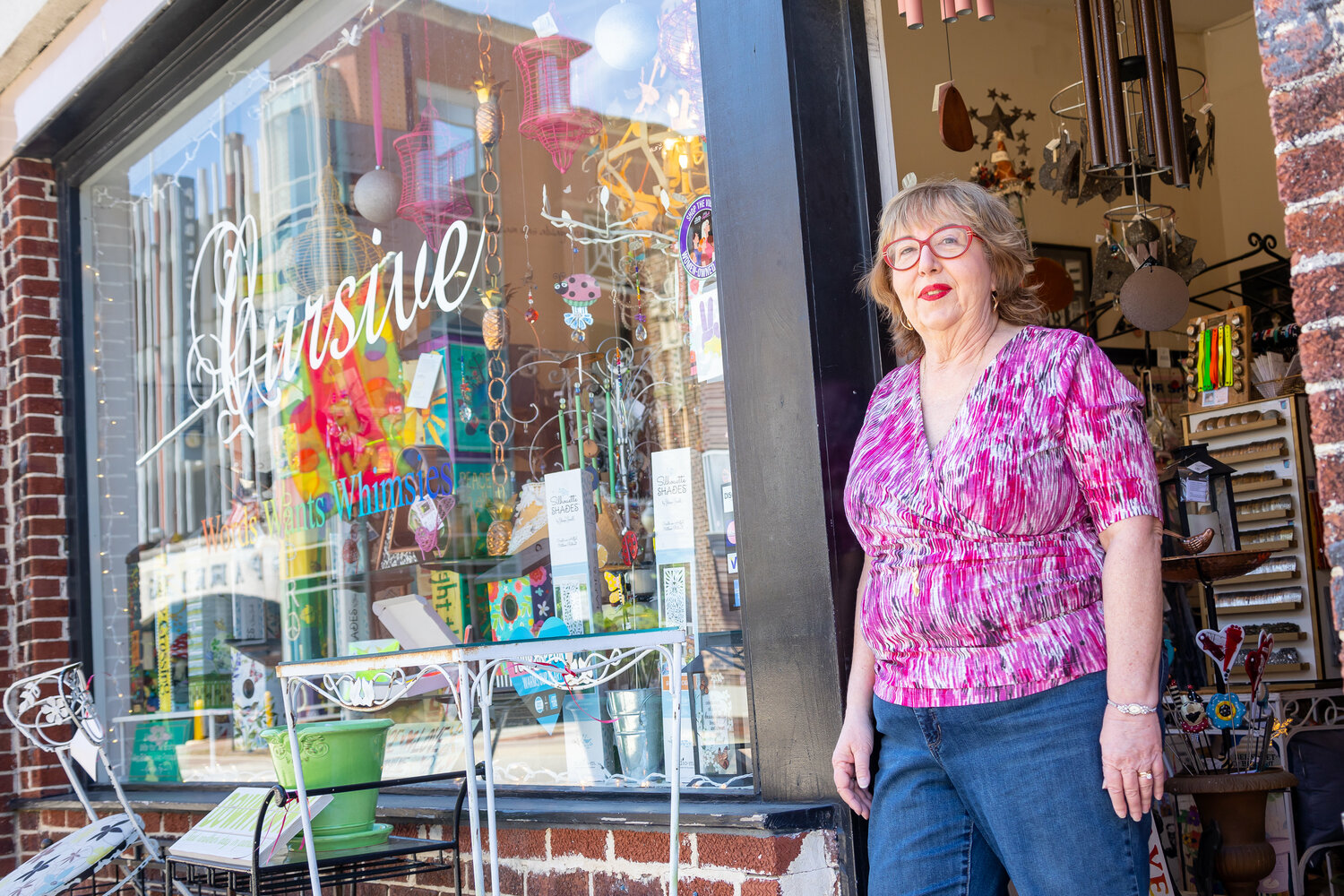 Arnold renamed her store at 223 Franklin St. to Cursive last year.