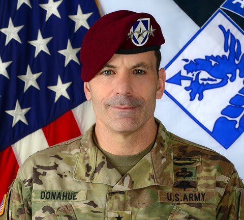 Gen. Chris Donahue, the 18th Airborne Corps commanding general, will be the speaker at Friday's ceremony renaming Fort Bragg as Fort Liberty.