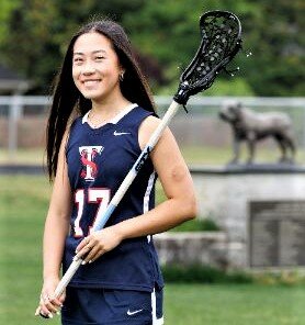Maria Chao says her lacrosse coach taught her to have confidence in herself.
