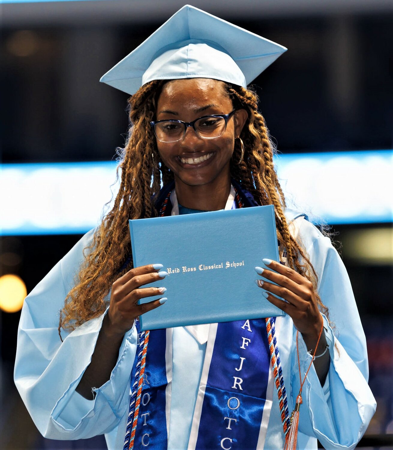 The 2023 commencement for Reid Ross Classical High School was held at the Crown Coliseum on Wednesday.