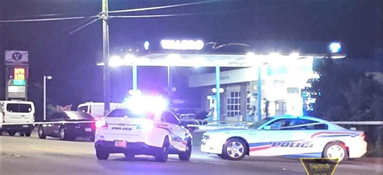 A 19-year-old Hope Mills woman was found shot to death early Monday in the parking lot of a gas station on Bragg Boulevard, according to the Fayetteville Police Department.
