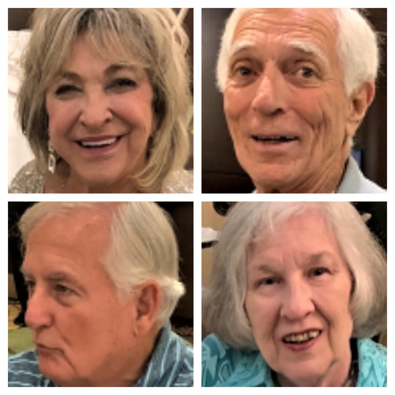 Members of the classes of 1964 and 1965 at Seventy-First High School included, clockwise from top left, Rose Fisher Thompson, Gene Cooper, Mary Mac Auman McLean and Mike Goff.