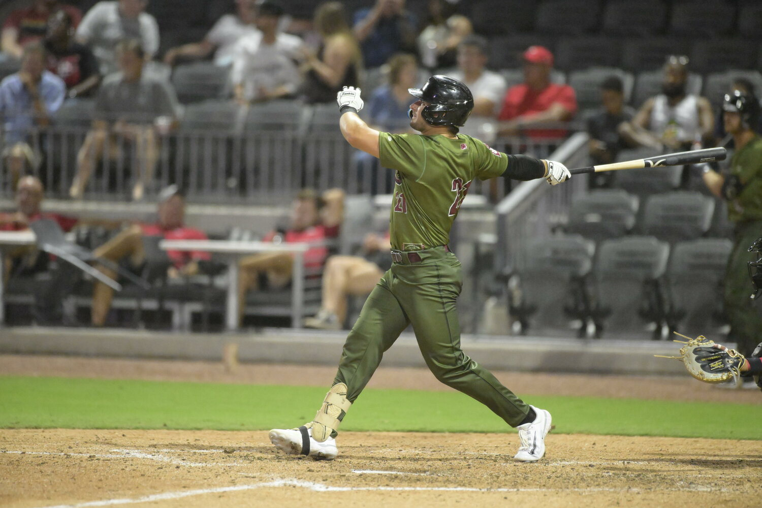 Outfielder Cam Fisher was added to the Woodpeckers’ roster on Aug. 1. After a slow start, the 6-2, 210-pounder finished with a .265 average with five homers and 15 RBIs in 113 at-bats.