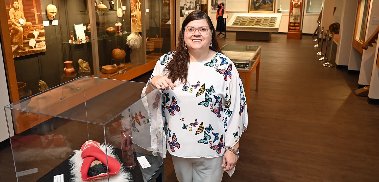 Nancy Strickland Fields is the director and curator of the Museum of the Southeast American Indian located on UNC Pembroke’s campus.